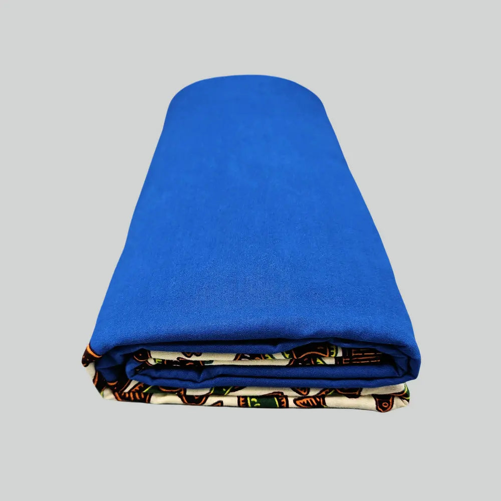 Original Dutch Super Java Wax Block Fabric, African cotton prints fabric, for Garments Wraps Home Decoration, 6 yards per piece