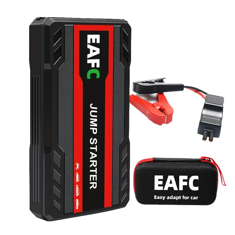 EAFC Car Jump Starter Power Bank Car Battery Starter 600A12V Auto Starting Device with LED Light For Auto Battery Booster Buster