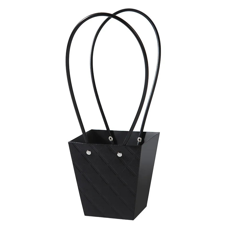 Flower Tote Bag Portable Foldable Long Lasting Universal Present Packing Rose Flower Box Party Gift Box Wedding Valentine&