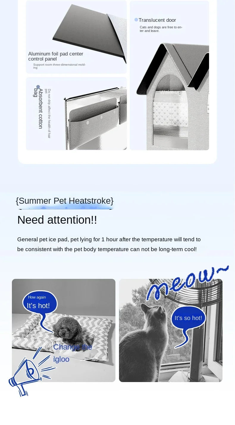 Cat Air Conditioning House