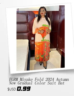 Pleated Long Dress Autumn Hot Sale Women&