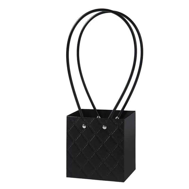 Flower Tote Bag Portable Foldable Long Lasting Universal Present Packing Rose Flower Box Party Gift Box Wedding Valentine&