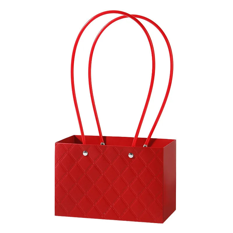 Flower Tote Bag Portable Foldable Long Lasting Universal Present Packing Rose Flower Box Party Gift Box Wedding Valentine&