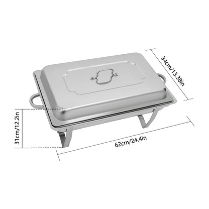 Crisluv 9L Stainless Steel Chafing Dish