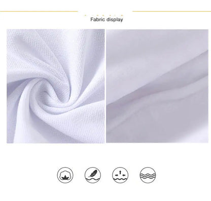 Children Long Sleeve Cotton School Uniform White