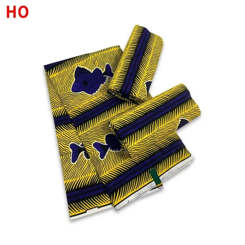 Print Guaranteed Veritable Ankara African Real Wax Fabric Soft Pagne for Dress New Arrival High Quality Original 100% Cotton