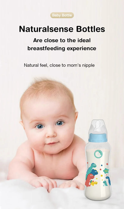 150240ML Baby PP Bottle with Gravity Ball &amp; Handle