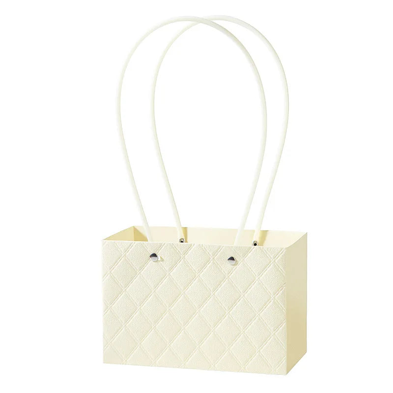 Flower Tote Bag Portable Foldable Long Lasting Universal Present Packing Rose Flower Box Party Gift Box Wedding Valentine&