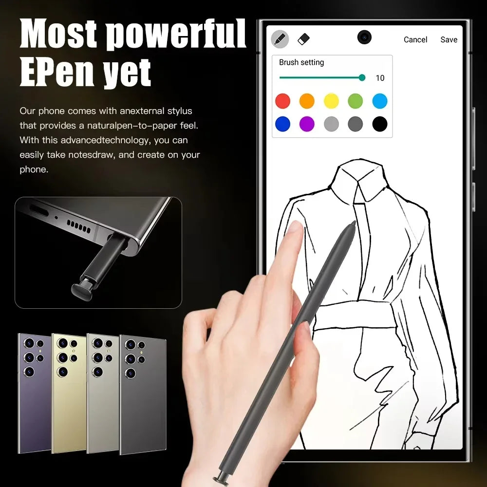 2025 HOT S26 Ultra 5G 22GB 2TB original intelligent 5G dual card dual standby Android 14 system global version 8000mAh battery