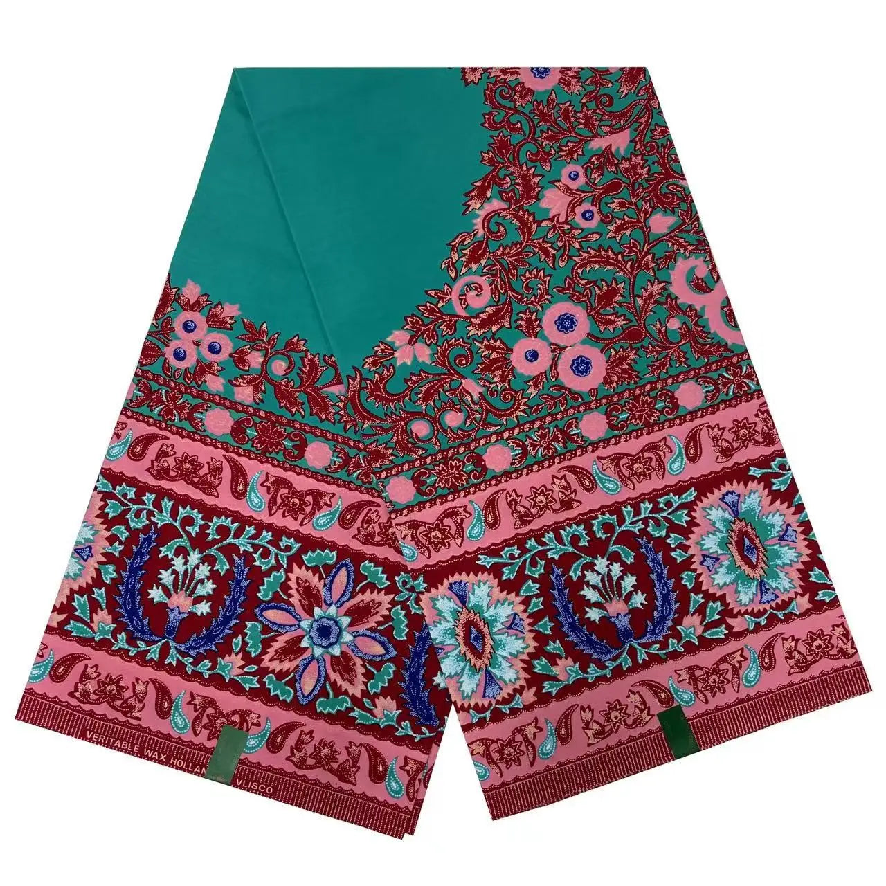 100% Cotton Latest Ankara Wax Fabric High Quality African Wax Print Soft Guaranteed Veritable Real Dutch Pagne for Dresses