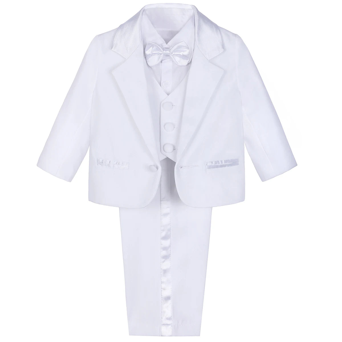 Baby Boy Tuxedo Suit – Infant Formal Wedding &amp; Birthday Gentleman Outfit