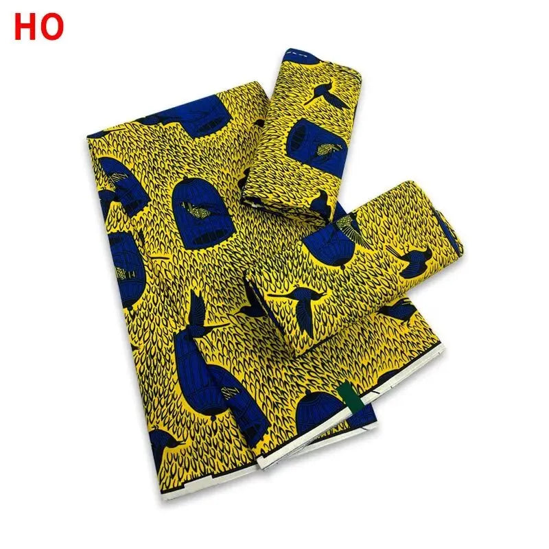 Print Guaranteed Veritable Ankara African Real Wax Fabric Soft Pagne for Dress New Arrival High Quality Original 100% Cotton