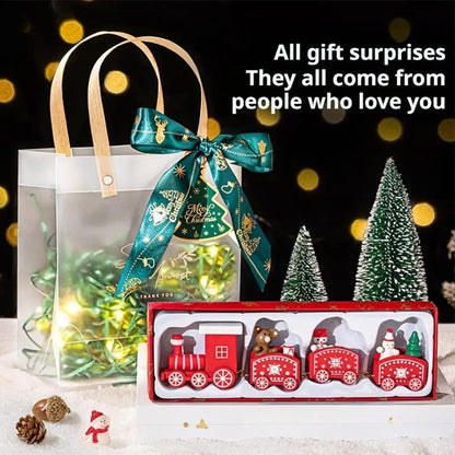 Christmas Train Merry Christmas Decorations For Home 2025 Cristmas Ornament Xmas Navidad Noel Gifts Happy New Year 2026 Gifts