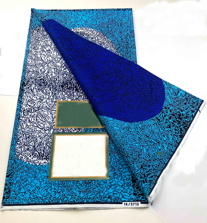 100% Cotton Batik Nigeria Women Style Ankara Wax Fabric Soft Pagne 2025 New Guaranteed Veritable African Real Wax Prints Fabric