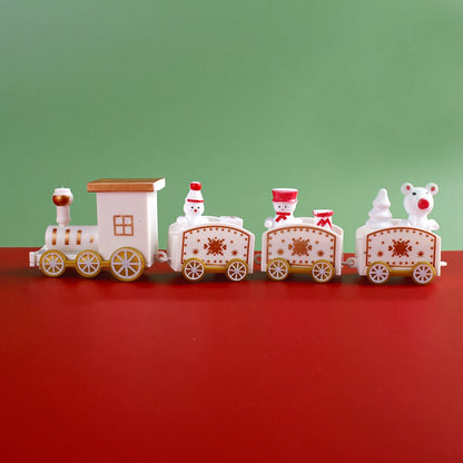 Christmas Train Merry Christmas Decorations For Home 2024 Cristmas Ornament Xmas Navidad Noel Gifts Happy New Year 2025 Gifts