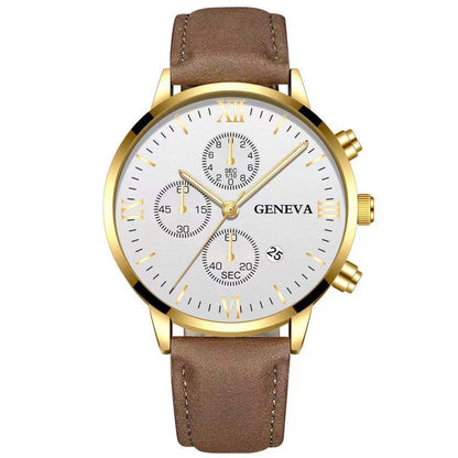 Geneva Men’s Quartz Analog Watch