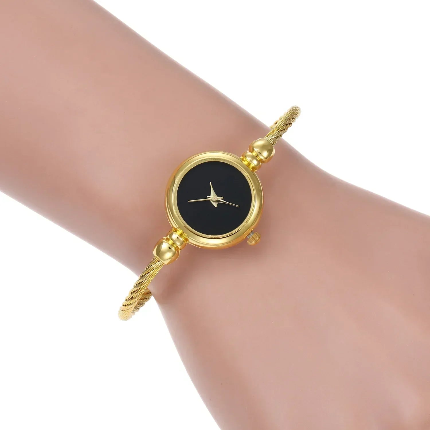 Crisluv Women’s Gold Bangle Quartz Watch