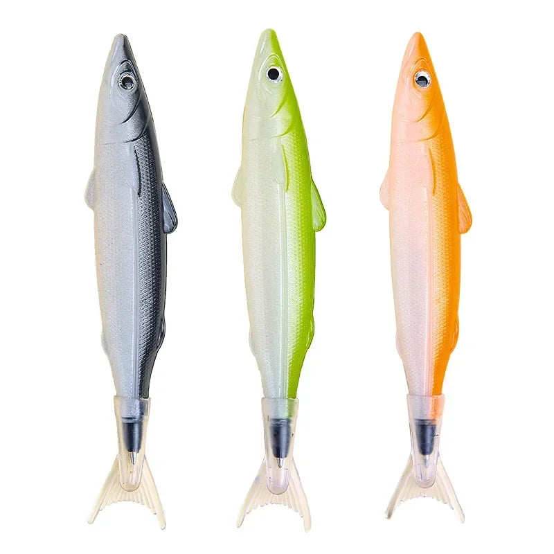 1pc Novelty Cute Ocean Fish Ballpoint Pen 0.5mm Gel Pen for Writing Creative Office Gift School Supplies Stationery Kawaii Pens