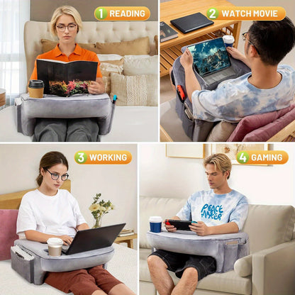 Reading Pillow for Gaming Memory Foam Lap Desk