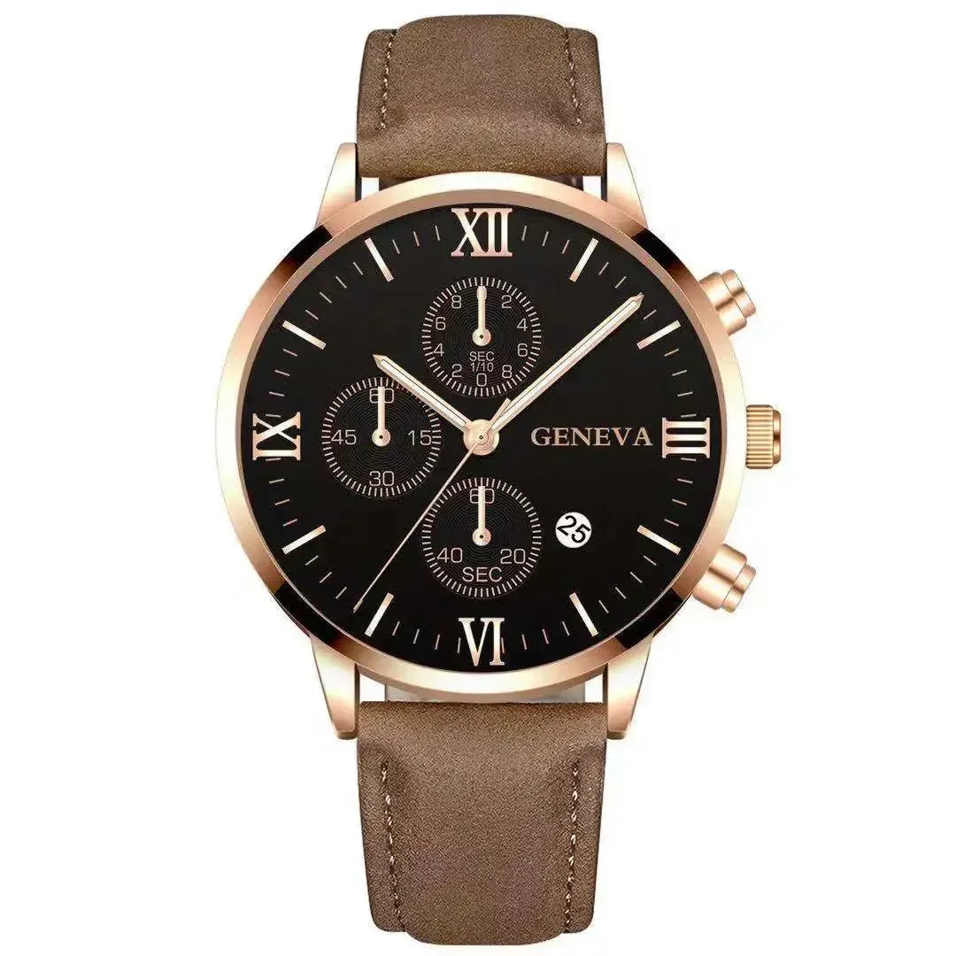 Geneva Men’s Quartz Analog Watch