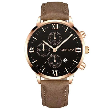 Geneva Men’s Quartz Analog Watch