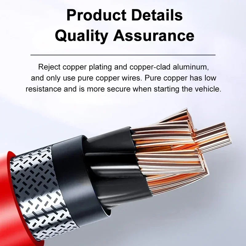 EAFC Car Jump Starter Power Bank Car Battery Starter 600A12V Auto Starting Device with LED Light For Auto Battery Booster Buster