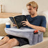 Reading Pillow for Gaming Memory Foam Lap Desk Gray
