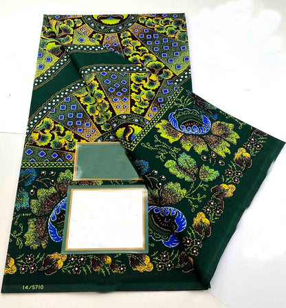 100% Cotton Batik Nigeria Women Style Ankara Wax Fabric Soft Pagne 2025 New Guaranteed Veritable African Real Wax Prints Fabric