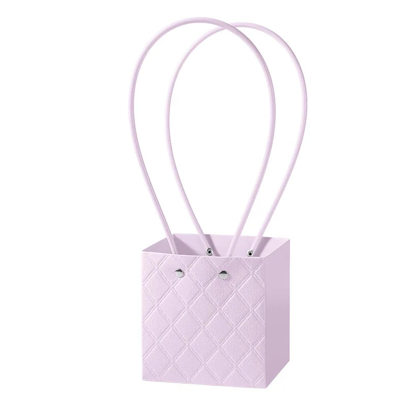 Flower Tote Bag Portable Foldable Long Lasting Universal Present Packing Rose Flower Box Party Gift Box Wedding Valentine&