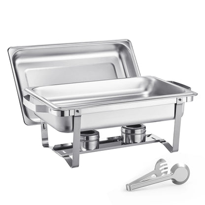 8 Qt Stainless Steel Chafing Dish Set 4-Pack