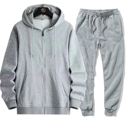 Trendy Zipper Hoodie Set - Perfect for Casual Wear &amp; Travel