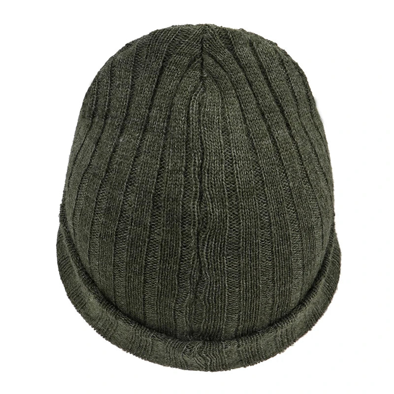 Autumn Winter Solid Color Baby Boys Girls Hat Knitted Soft Kids Beanie Cap For 0-6 Month Newborn Toddler Windproof Warm Hat 2025