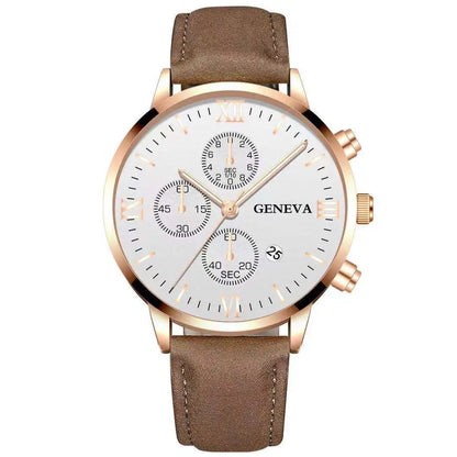 Geneva Men’s Quartz Analog Watch