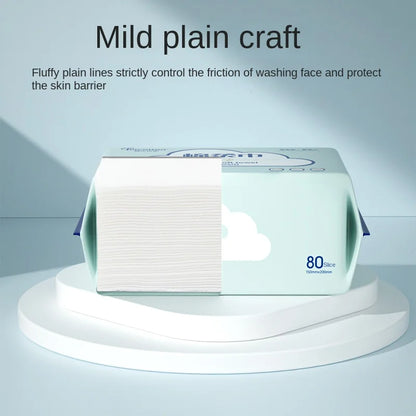 Baby Cotton Soft Towel Plain Weave 80 Disposable