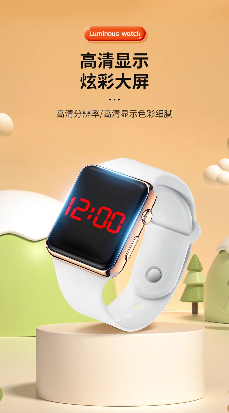 Crisluv Digital LED Square Watch