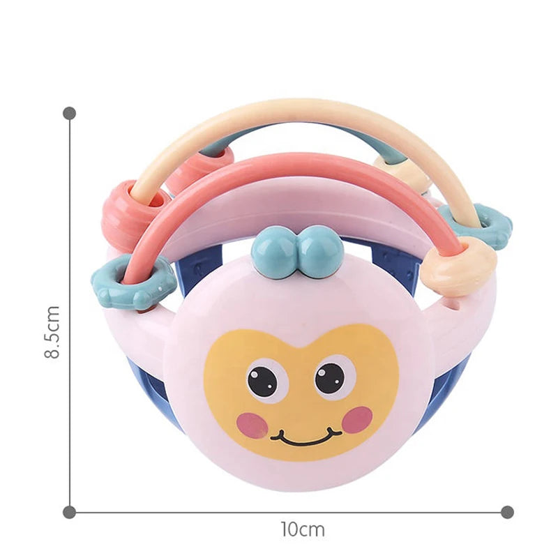 Baby Soft Teething Sensory Rattle Ball Toy