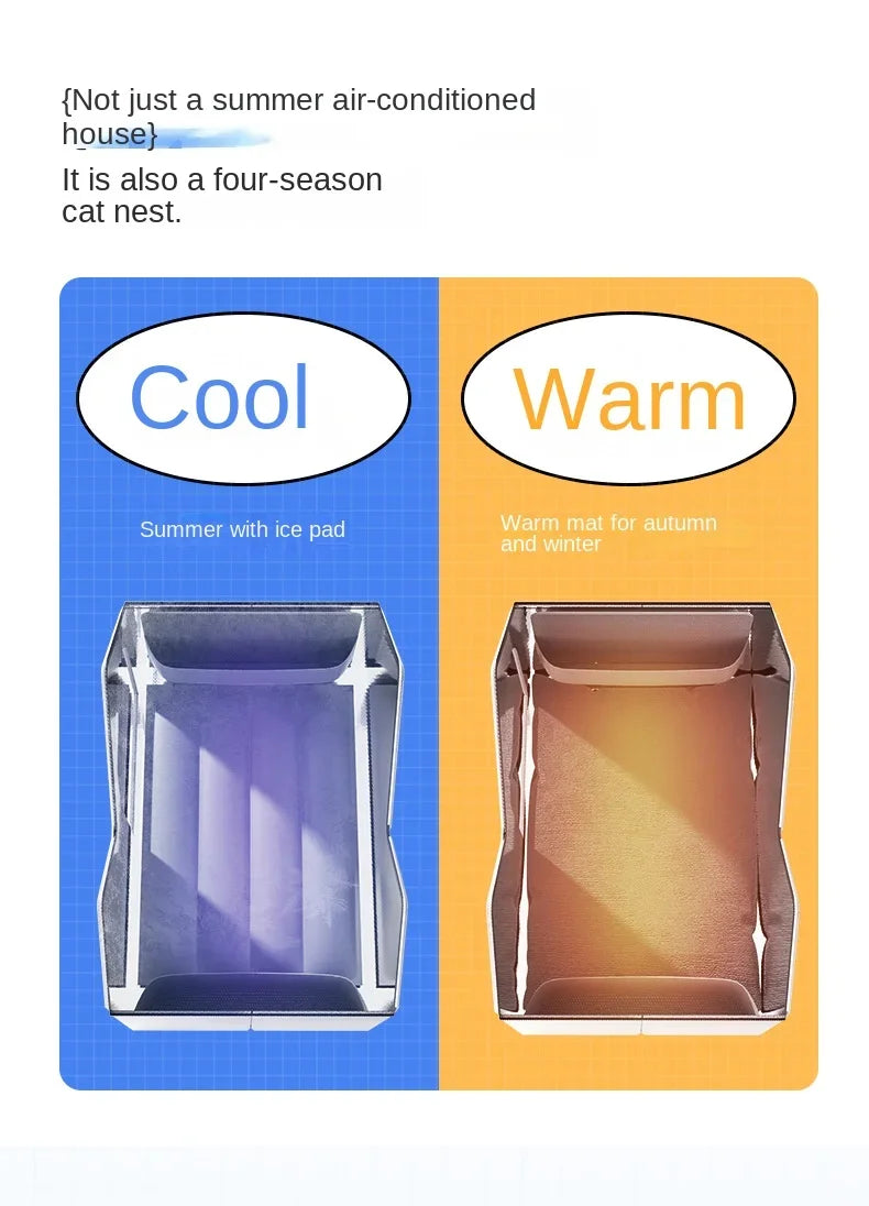 Cat Air Conditioning House
