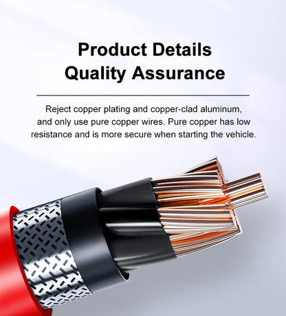 EAFC 12V Car Jump Start 600A-2000A Car Battery Starter Booster Auto Starting Device Emergency Start Portable Power Bank