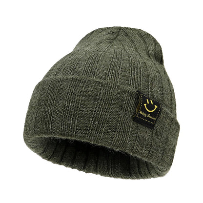 Autumn Winter Solid Color Baby Boys Girls Hat Knitted Soft Kids Beanie Cap For 0-6 Month Newborn Toddler Windproof Warm Hat 2025