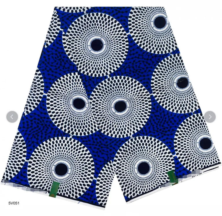 Latest Style Ankara Wax Print Fabric High Quality African Wax  Fabric 100% Cotton Soft African Guaranteed Veritable Real Wax