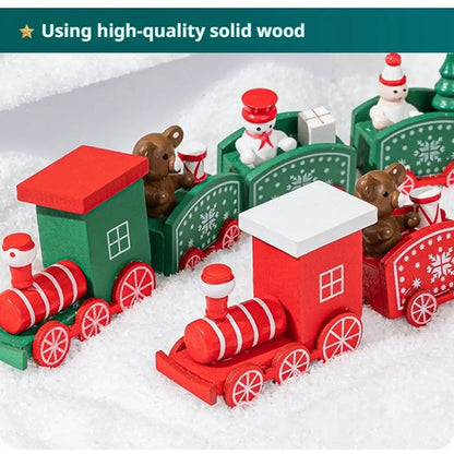 Christmas Train Merry Christmas Decorations For Home 2025 Cristmas Ornament Xmas Navidad Noel Gifts Happy New Year 2026 Gifts