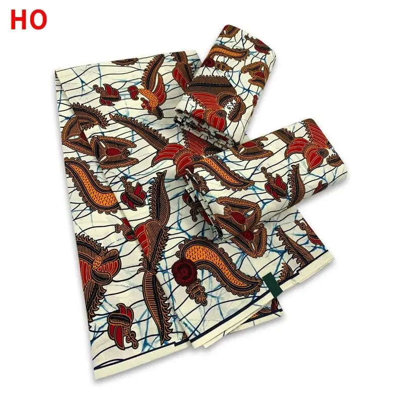 Print Guaranteed Veritable Ankara African Real Wax Fabric Soft Pagne for Dress New Arrival High Quality Original 100% Cotton