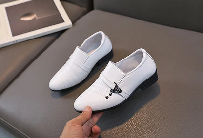 Spring Autumn Boy Leather Shoe Fashion Causal Children&
