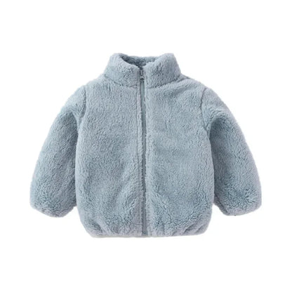 Crisluvᵀᴹ Kids Winter Fleece Jacket – Warm Boys &amp; Girls Outerwear Coat
