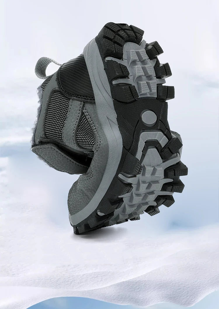 Crisluv Kids Plush Winter Snow Boots