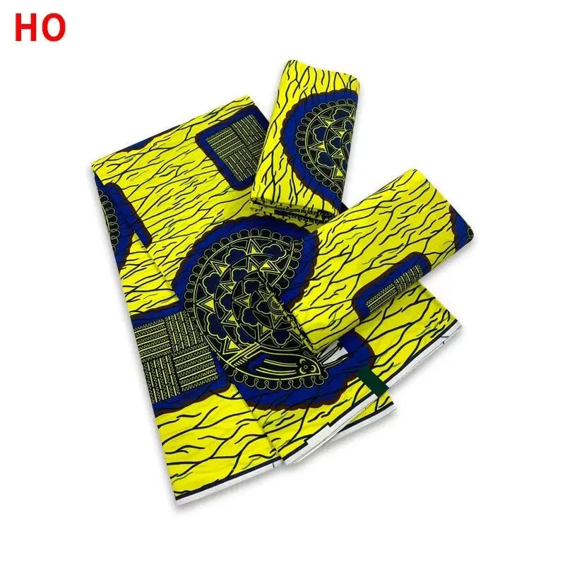 Print Guaranteed Veritable Ankara African Real Wax Fabric Soft Pagne for Dress New Arrival High Quality Original 100% Cotton