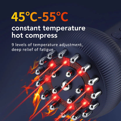 Electric Lymphatic Drainage Massager – Microcurrent Anti-Cellulite Body Brush