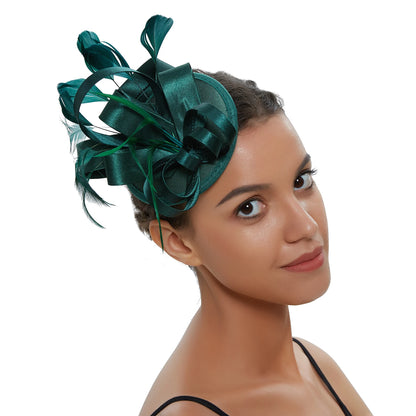 Crisluv Feather Fascinator Headband