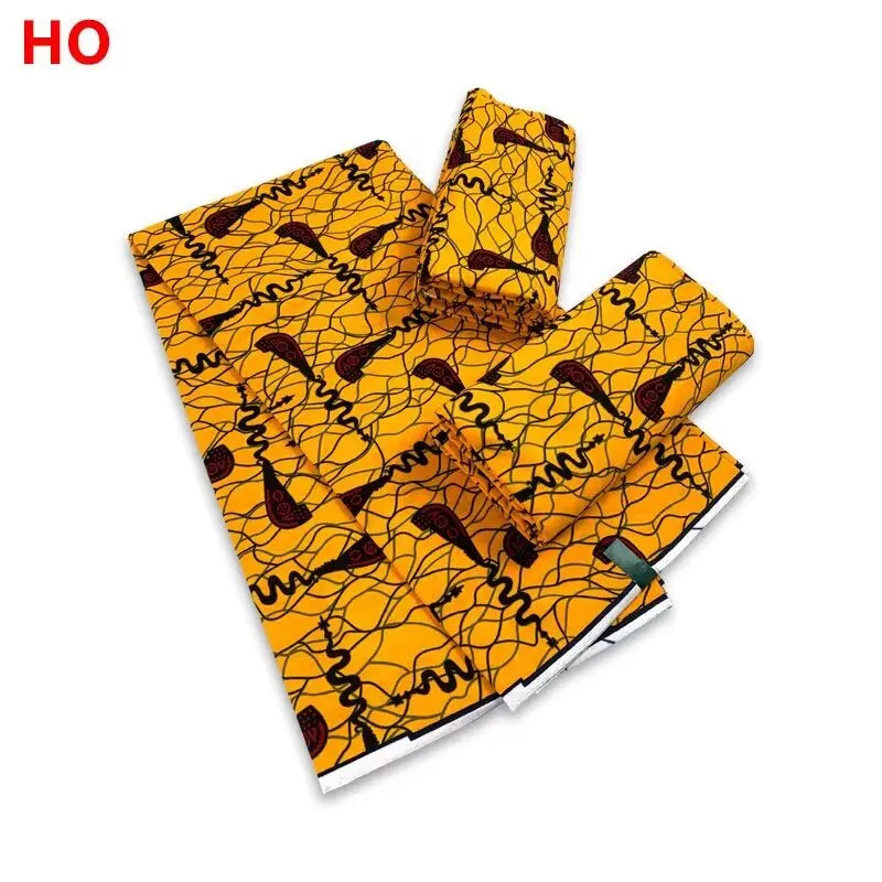 Print Guaranteed Veritable Ankara African Real Wax Fabric Soft Pagne for Dress New Arrival High Quality Original 100% Cotton