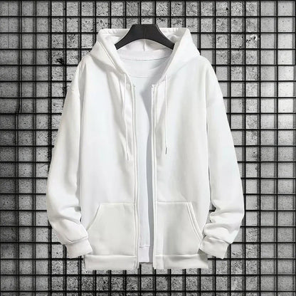 Winter Casual Womens Hooded Sweatshirt Sweatpants Set Sporty Jogger Outfit Autumn Urban Fashion Zipper Hoodies Women&